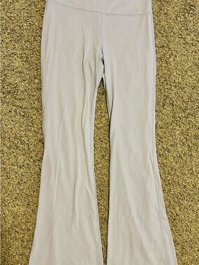 Light Purple Flare Leg Active Pants